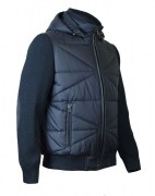 Мужская комбинированная куртка Santoryo 4221 синего цвета