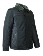 Мужская зимняя куртка SANTORYO 8175 черного цвета
